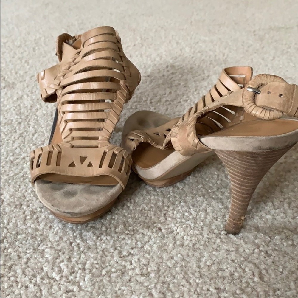 Tan heels